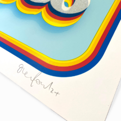 Oli Fowler Print Club London Screenprint