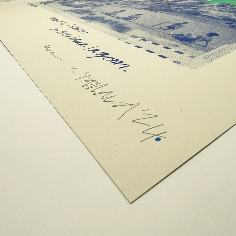 Maxine Gregson x Rose Stallard Print Club London Screenprint