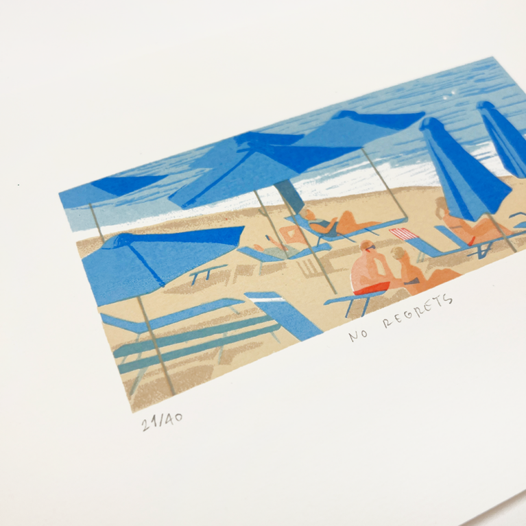 Milenko Stevanović Print Club London Screenprint