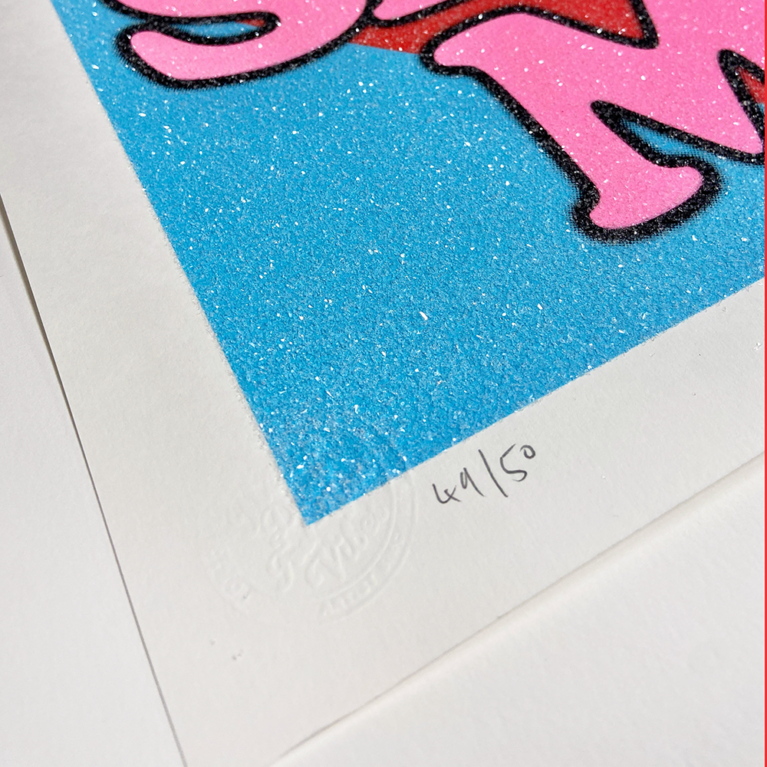 Oli Fowler Print Club London Screenprint