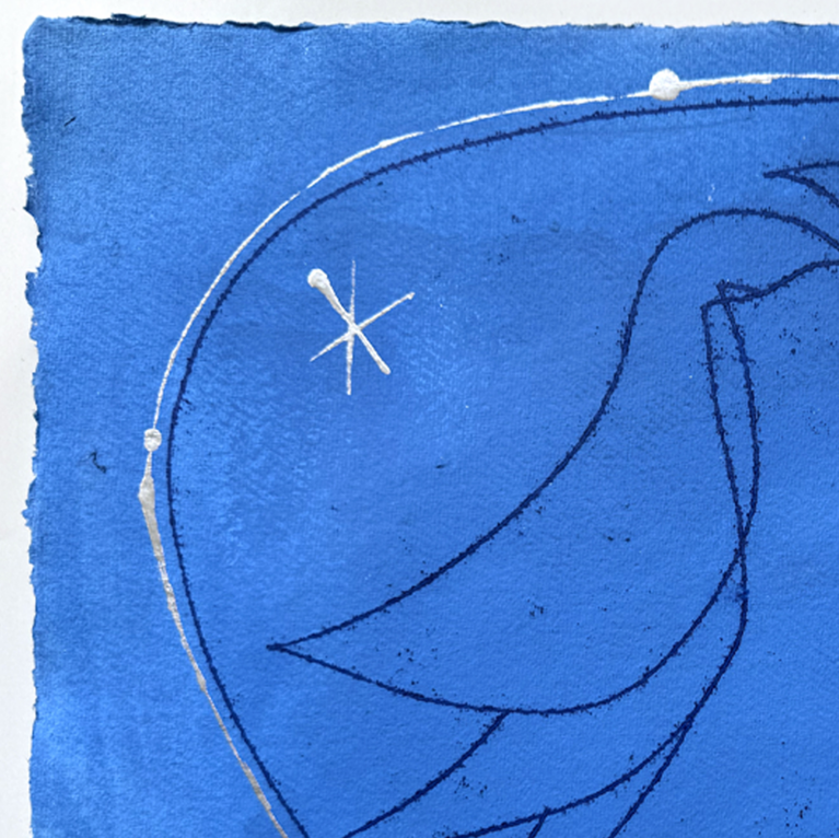 Caroline Tomlinson Print Club London Original Artwork