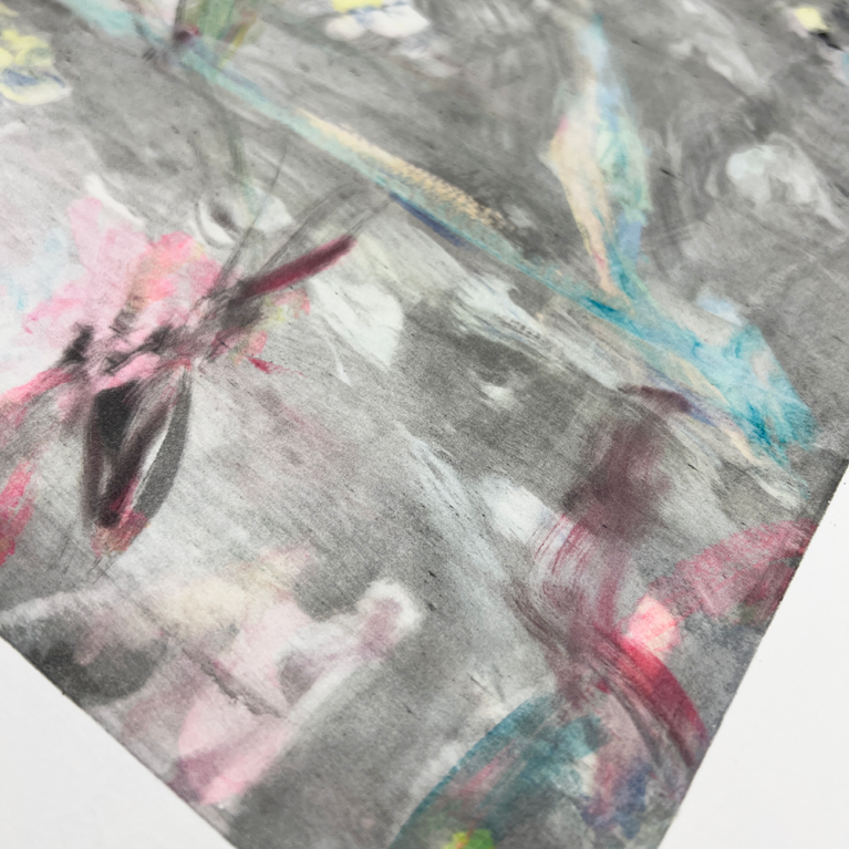 M.E. Ster-Molnar Print Club London Monoprint