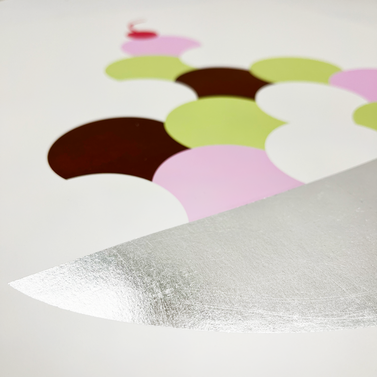 Gill Sheraton Print Club London Screenprint