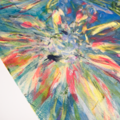 M.E. Ster-Molnar Print Club London Monoprint