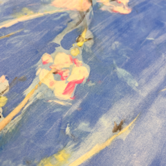 M.E. Ster-Molnar Print Club London Monoprint