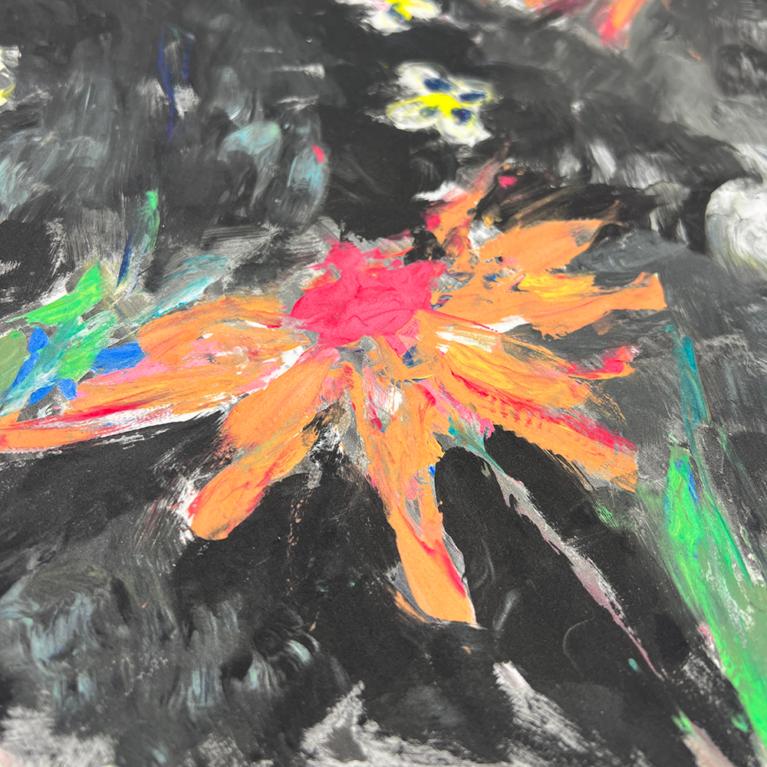 M.E. Ster-Molnar Print Club London Monoprint