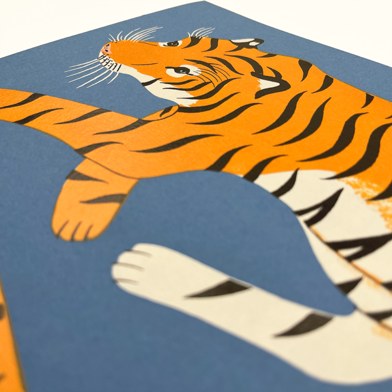 Aleesha Nandhra Print Club London Screenprint