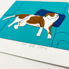 Charlotte Windsor Print Club London Original Artwork