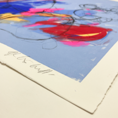 Angela Morris-Winmill Print Club London Monoprint