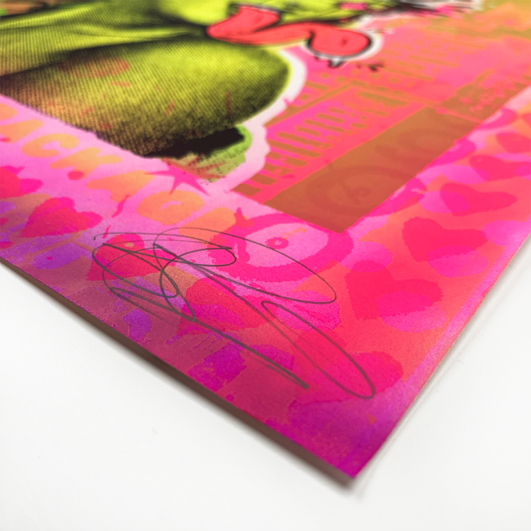 Ben Rider Print Club London Screenprint