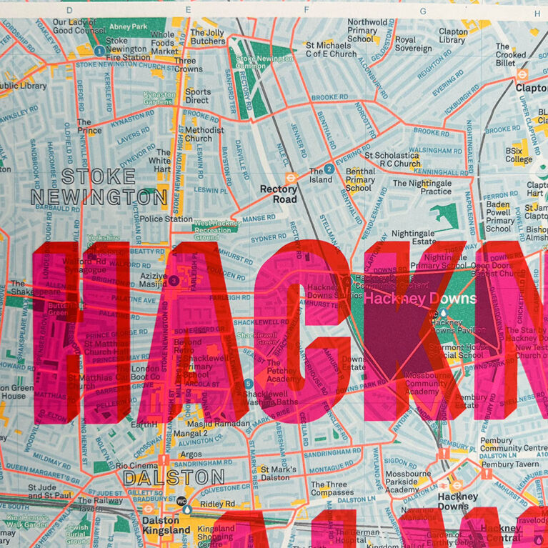 Dave Buonaguidi Print Club London Screenprint