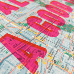 Dave Buonaguidi Print Club London Screenprint