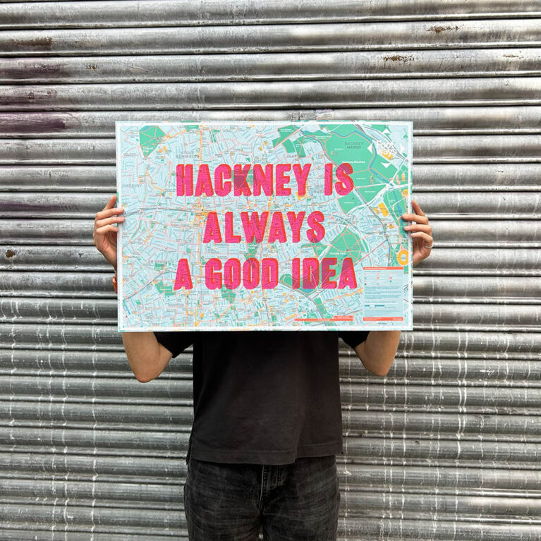 Dave Buonaguidi Print Club London Screenprint