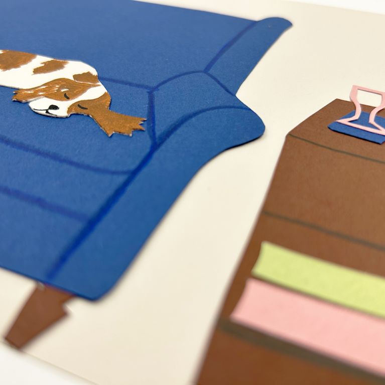 Charlotte Windsor Print Club London Original Artwork