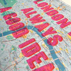 Dave Buonaguidi Print Club London Screenprint