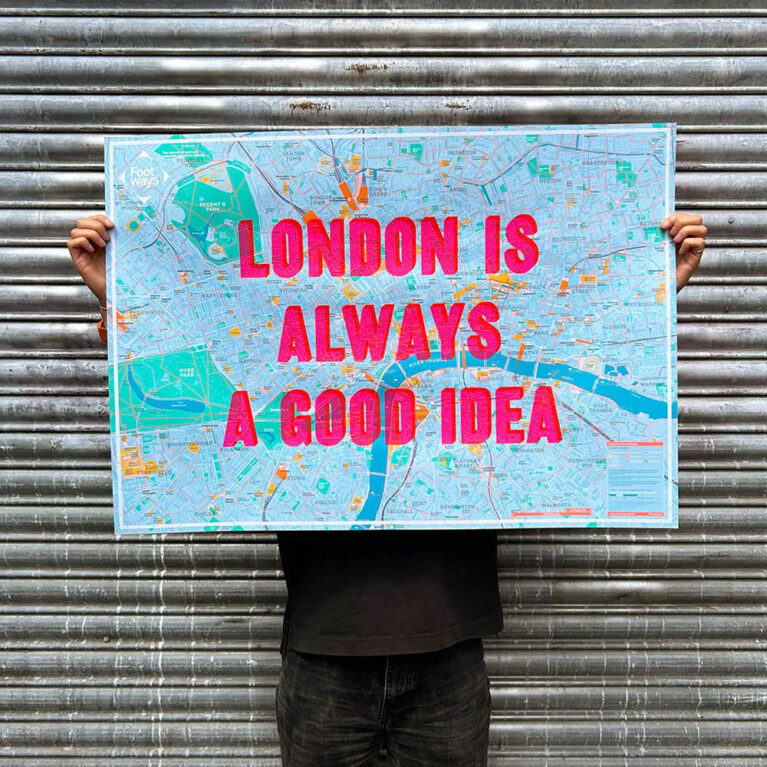 Dave Buonaguidi Print Club London Screenprint