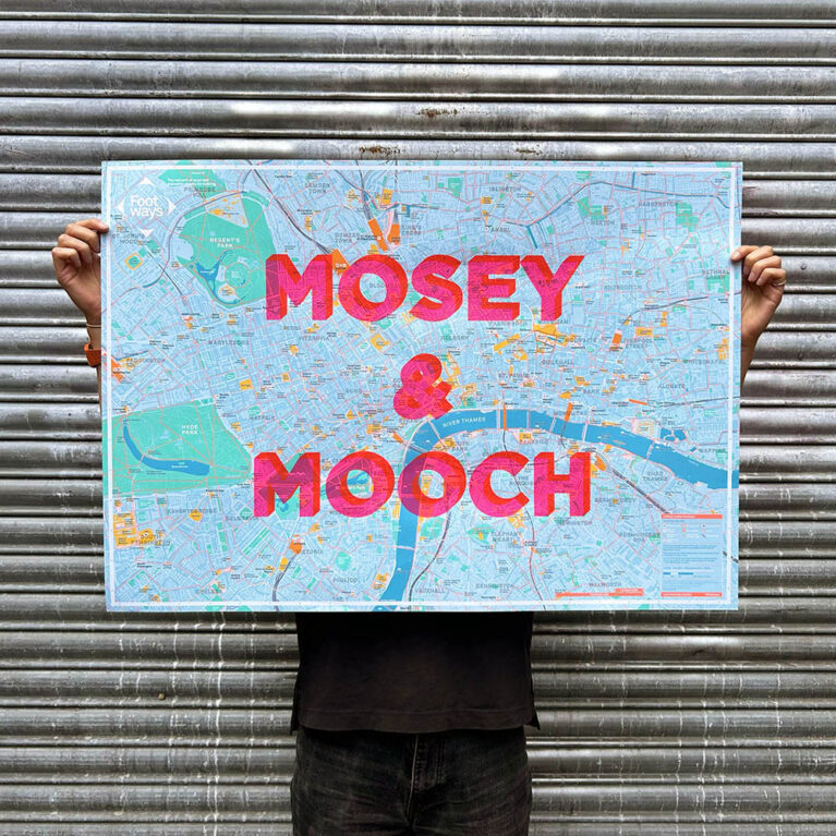 Dave Buonaguidi Print Club London Screenprint