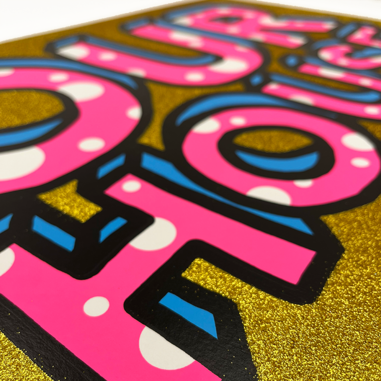 Oli Fowler Print Club London Screenprint