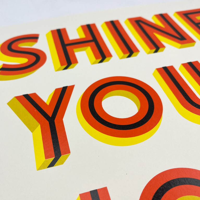 Neil Van Der Knutsen Print Club London Screenprint