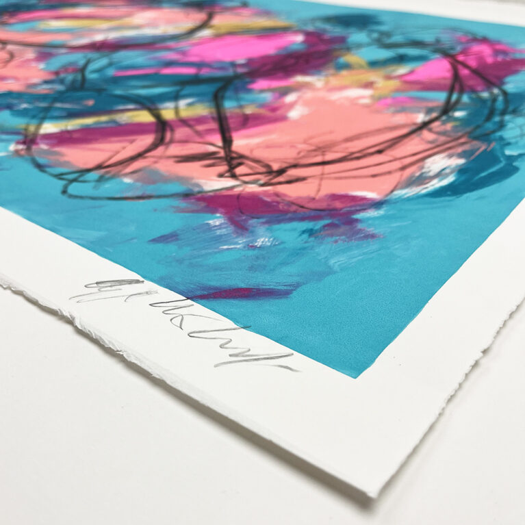 Angela Morris-Winmill Print Club London Monoprint