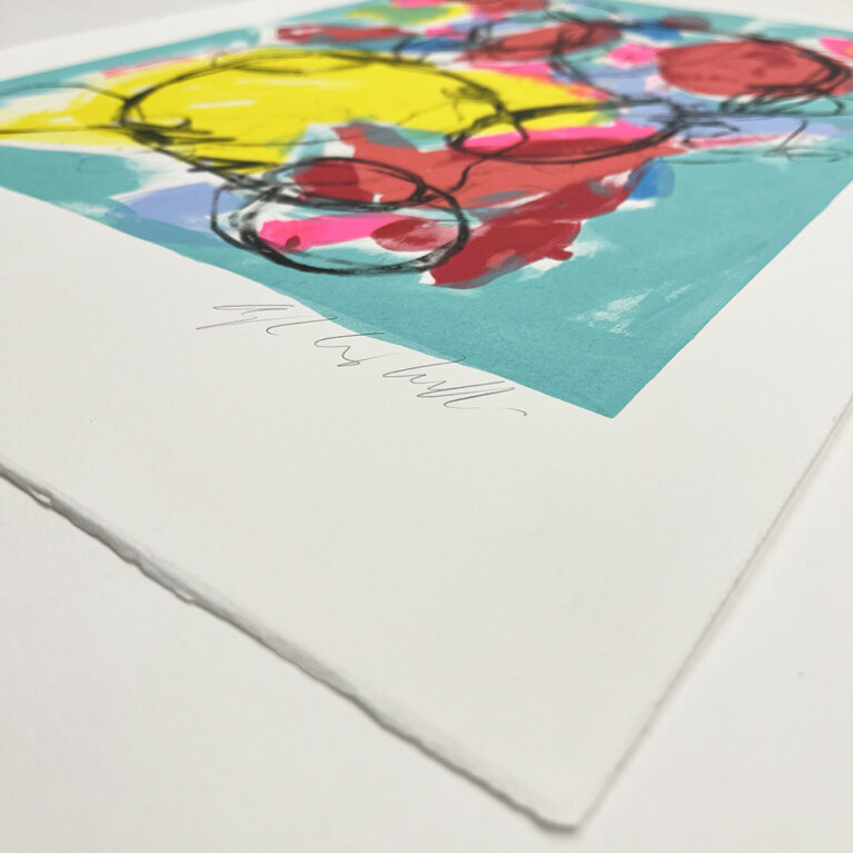 Angela Morris-Winmill Print Club London Monoprint