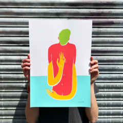 Fabio Orioli Print Club London Screenprint