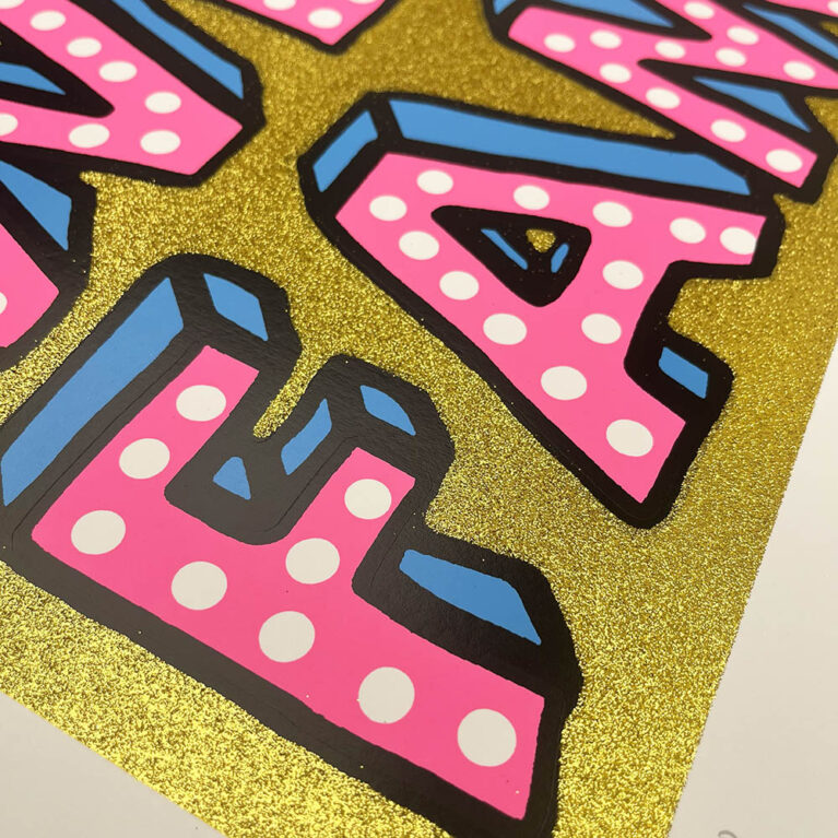 Oli Fowler Print Club London Screenprint