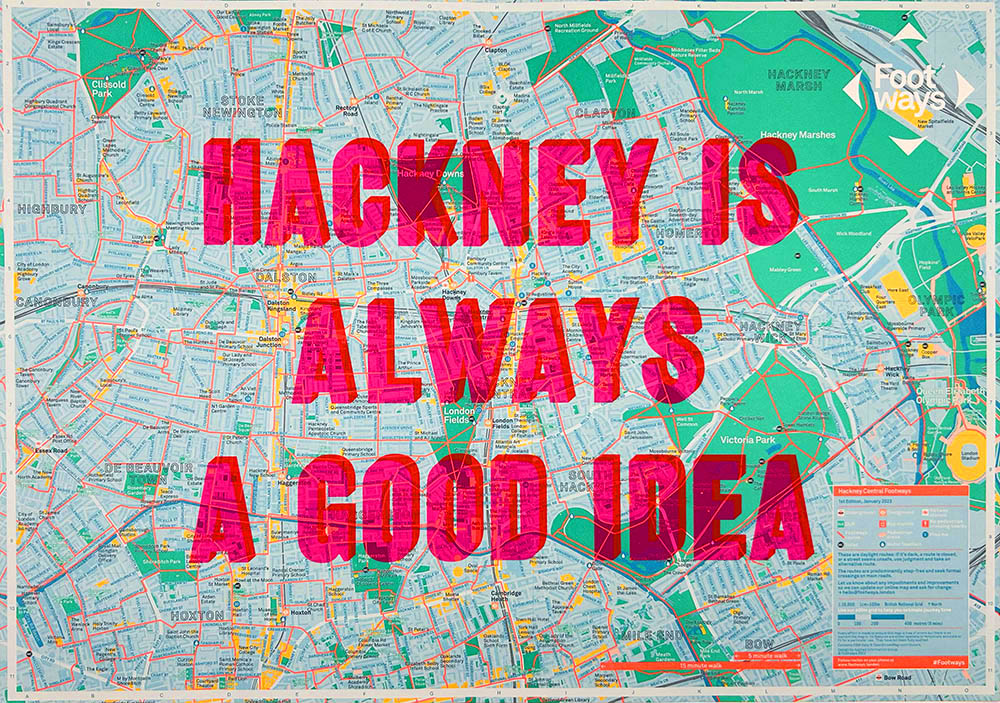 Dave Buonaguidi Print Club London Screenprint