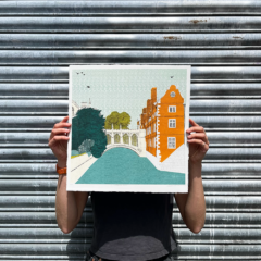 Clare Halifax Print Club London Screenprint