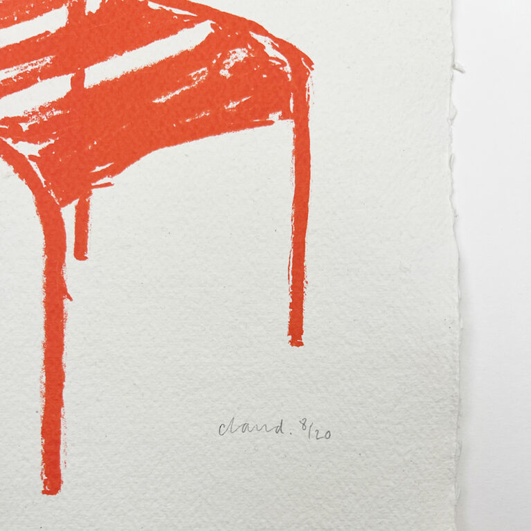 Claud Print Club London Screenprint