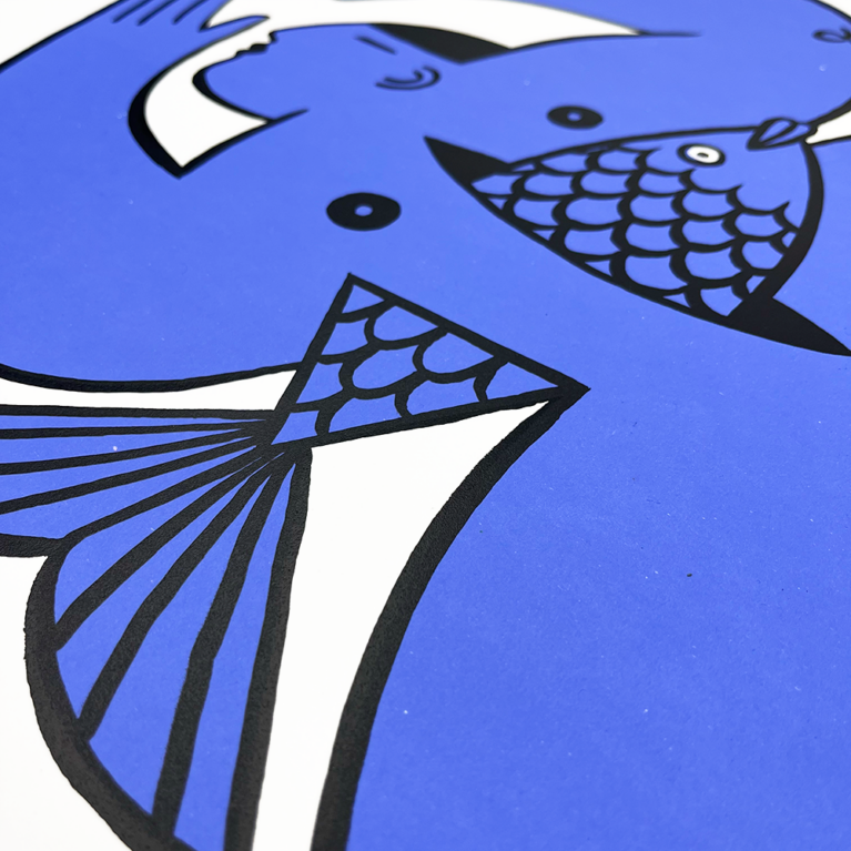 Margaux Carpentier Print Club London Screenprint