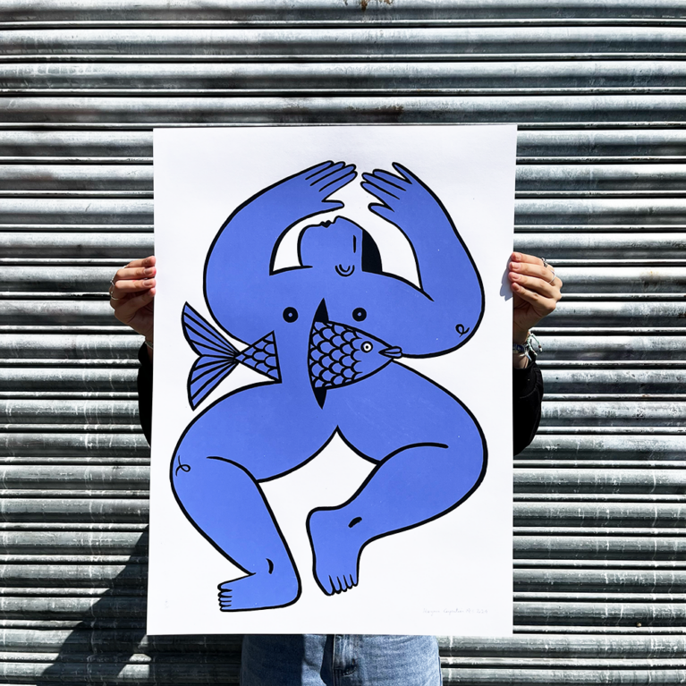 Margaux Carpentier Print Club London Screenprint