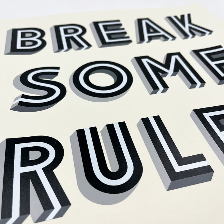 Neil Van Der Knutsen Print Club London Screenprint