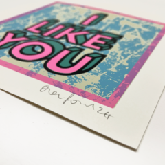 Oli Fowler Print Club London Screenprint