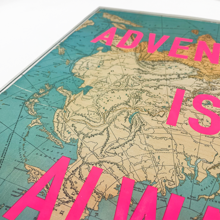 Dave Bunoguidi Print Club London Screenprint