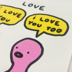 Caio Caldas Print Club London Screenprint