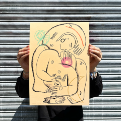 Margaux Carpentier Print Club London Screenprint