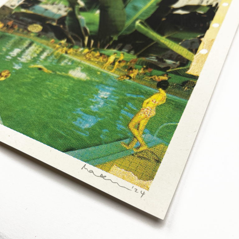 Maxine Gregson Print Club London Screenprint