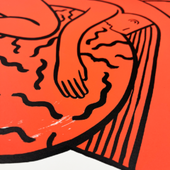 Margaux Carpentier Print Club London Screenprint