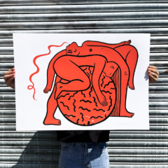 Margaux Carpentier Print Club London Screenprint