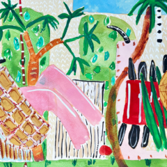 Alec Cumming Print Club London Original Artwork