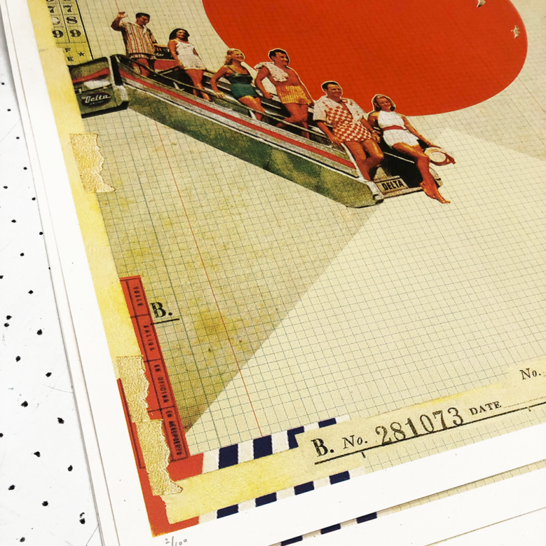 Maxine Gregson Print Club London Screenprint