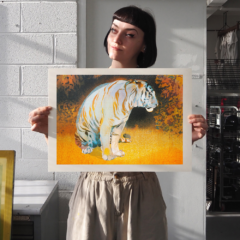 Georgia Green Print Club London Screentprint