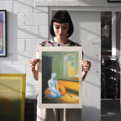 Georgia Green Print Club London Screentprint