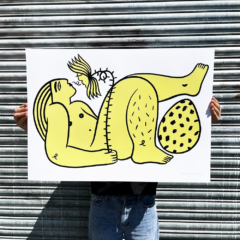 Margaux Carpentier Print Club London Screenprint