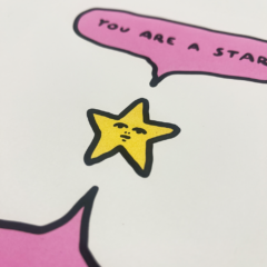 Caio Caldas Print Club London Screenprint