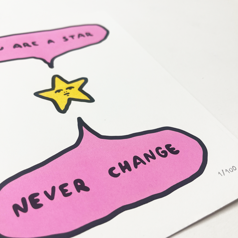 Caio Caldas Print Club London Screenprint