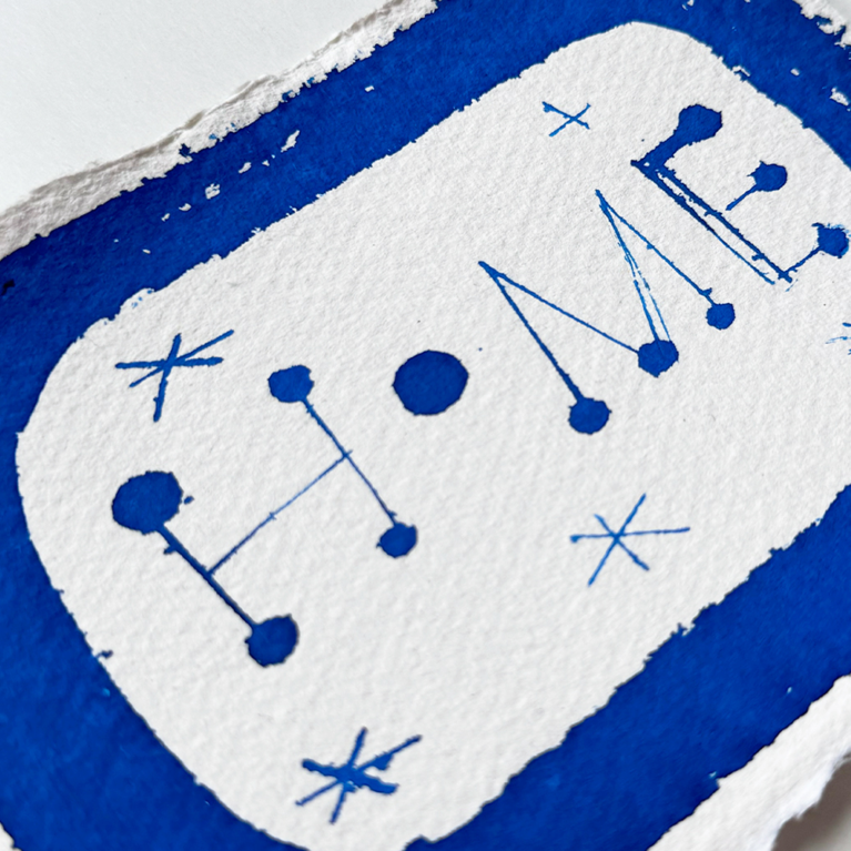 Caroline Tomlinson Print Club London Original Artwork