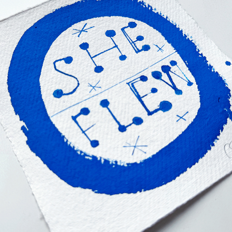 Caroline Tomlinson Print Club London Original Artwork