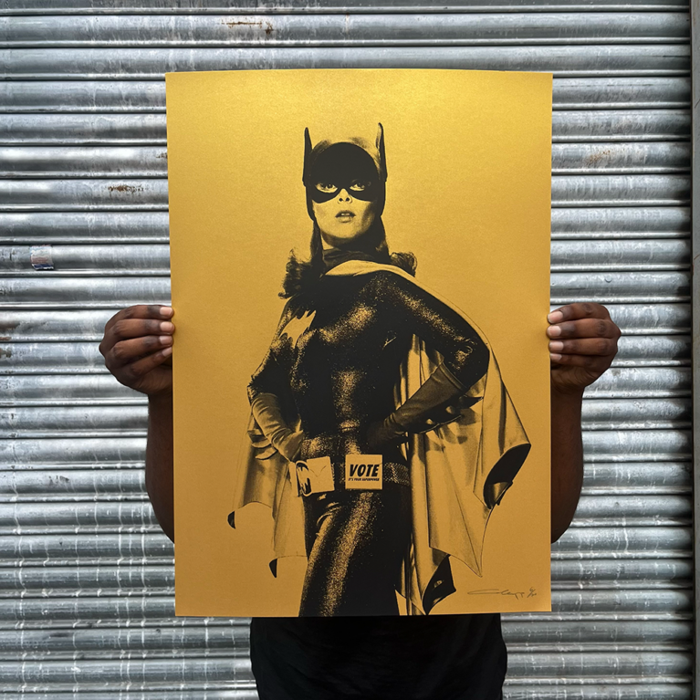 David Newton Print Club London Screenprint